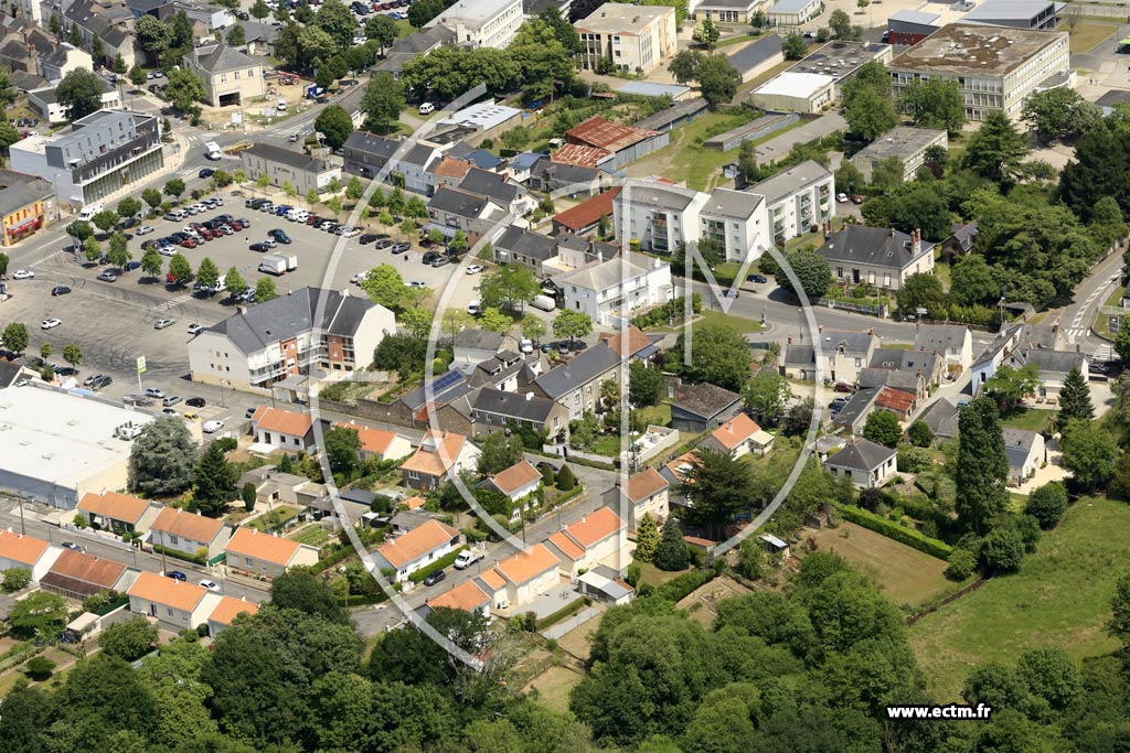 Photo arienne de Nort-sur-Erdre