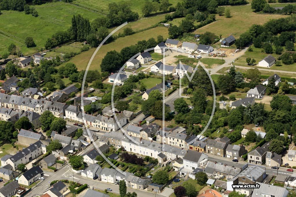 Photo arienne de Nort-sur-Erdre (Saint-Georges)