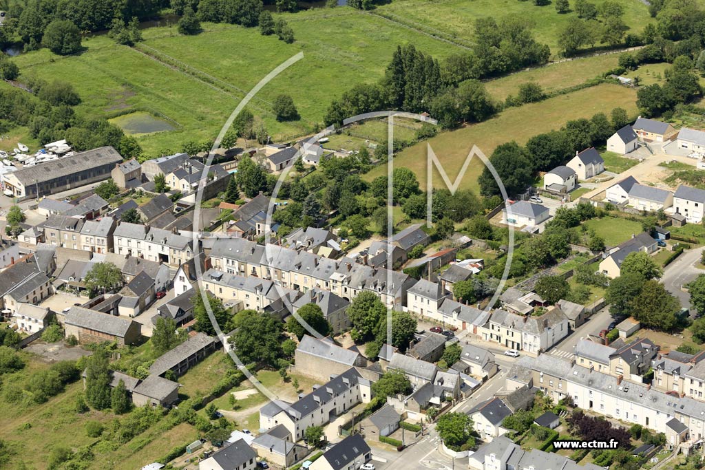 Photo arienne de Nort-sur-Erdre (Saint-Georges)