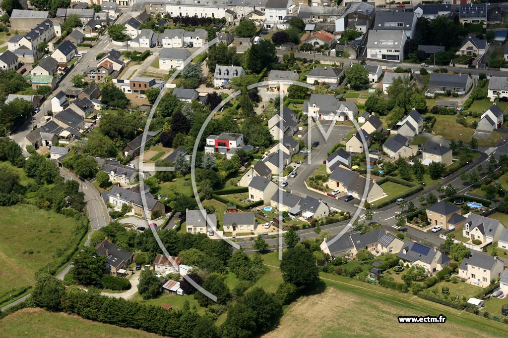 Photo arienne de Nort-sur-Erdre (Saint-Georges)