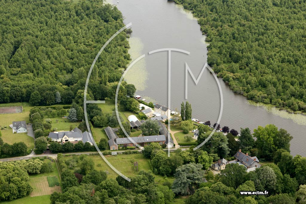 Photo arienne de Suc-sur-Erdre (la Gamotrie)