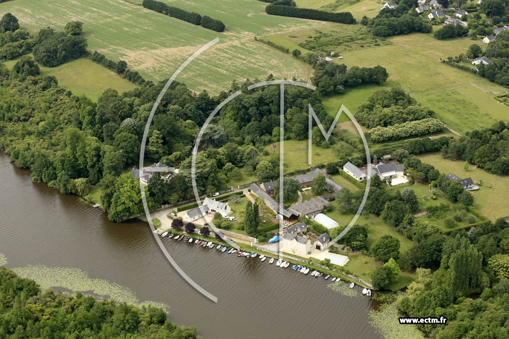 Photo arienne de Suc-sur-Erdre (la Gamotrie)