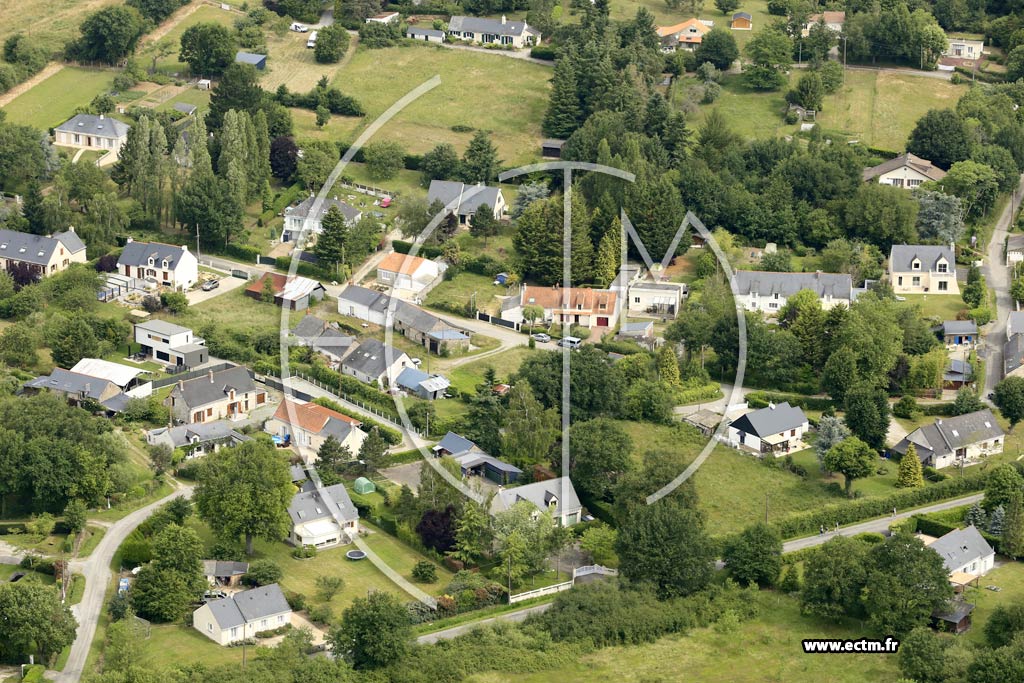 Photo arienne de Suc-sur-Erdre (le Lavoir)