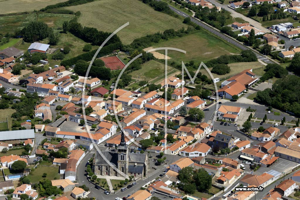 Photo arienne de L'le-d'Olonne
