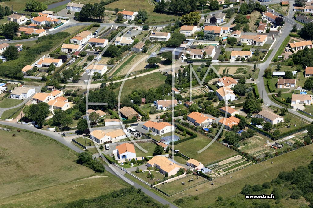 Photo arienne de L'le-d'Olonne (la Borderie)