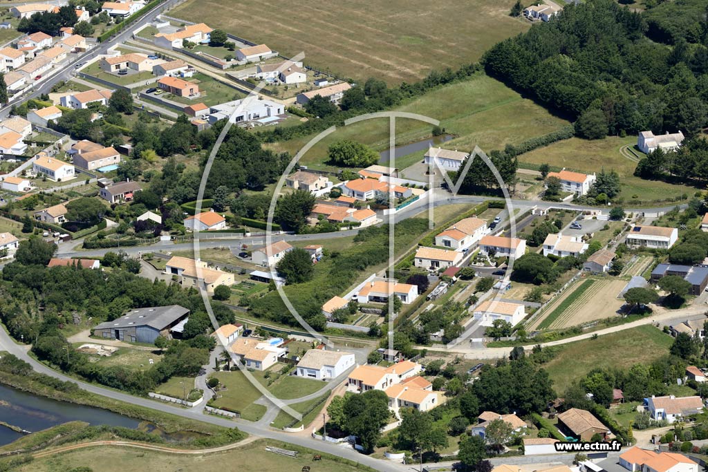 Photo arienne de L'le-d'Olonne (la Borderie)