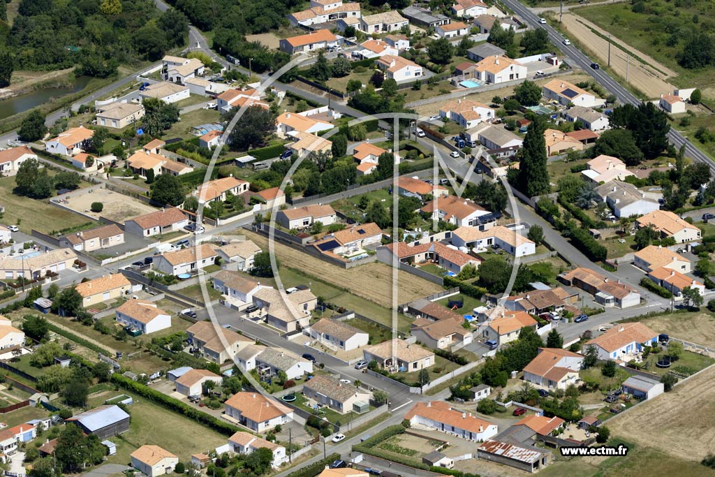 Photo arienne de L'le-d'Olonne (la Burelire)
