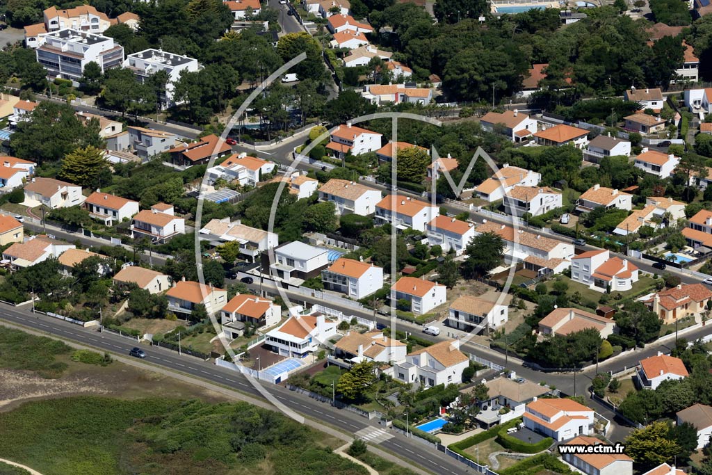 Photo arienne de Le Chteau-d'Olonne (Domaine de la Pironnire)