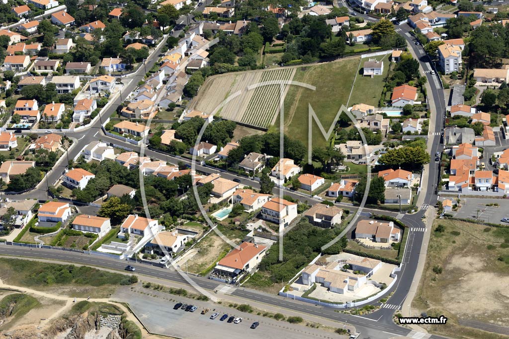 Photo arienne de Le Chteau-d'Olonne (Domaine de la Pironnire)