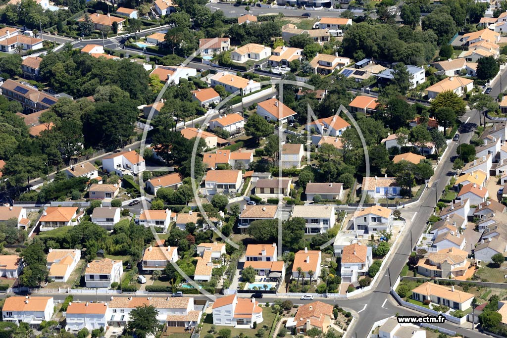 Photo arienne de Le Chteau-d'Olonne (Domaine de la Pironnire)