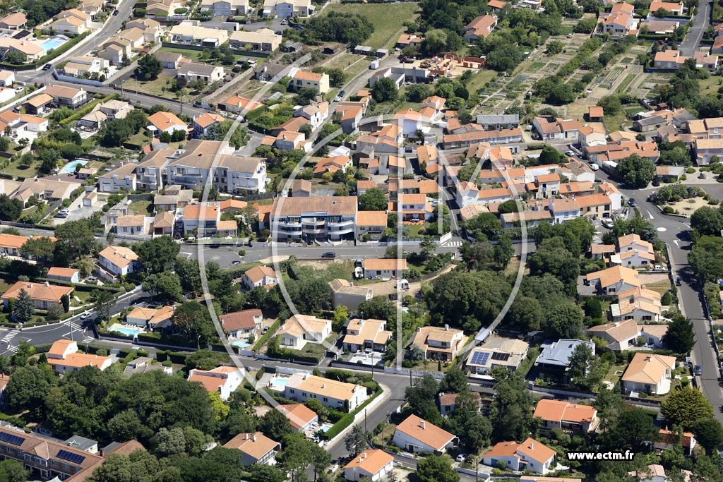 Photo arienne de Le Chteau-d'Olonne (Domaine de la Pironnire)