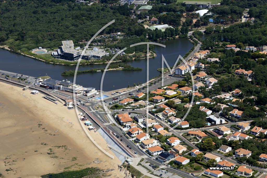 Photo arienne de Le Chteau-d'Olonne (Domaine de la Pironnire)