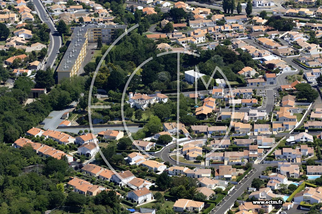 Photo arienne de Le Chteau-d'Olonne (Domaine de la Pironnire)