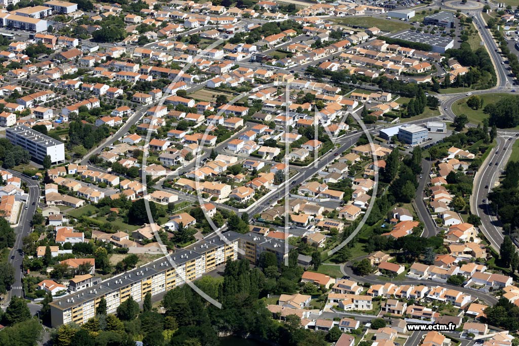 Photo arienne de Le Chteau-d'Olonne (la Marcellire)