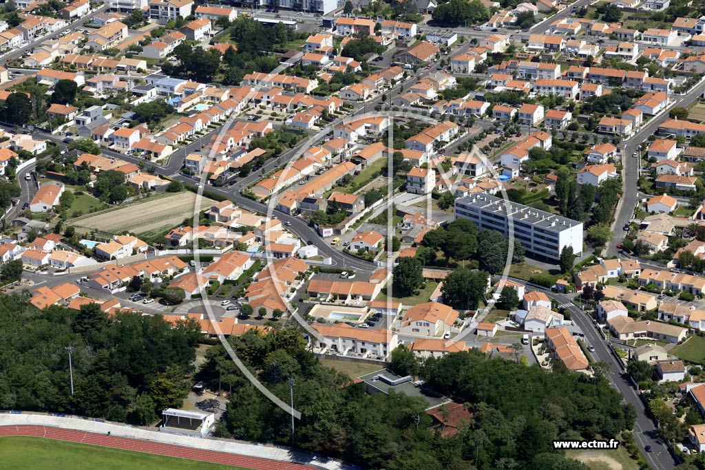 Photo arienne de Le Chteau-d'Olonne (la Marcellire)