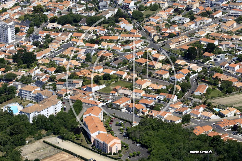 Photo arienne de Le Chteau-d'Olonne (la Marcellire)