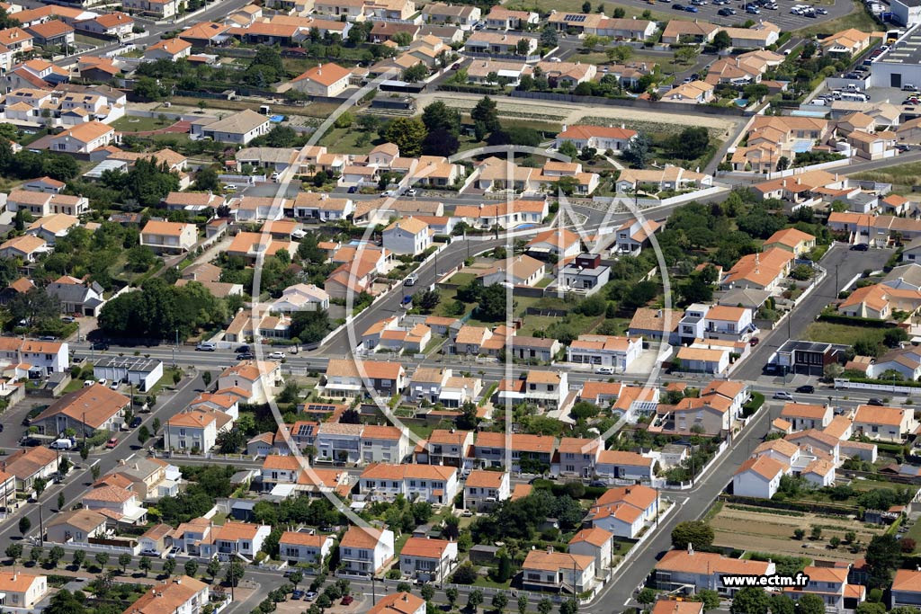 Photo arienne de Le Chteau-d'Olonne (la Marcellire)
