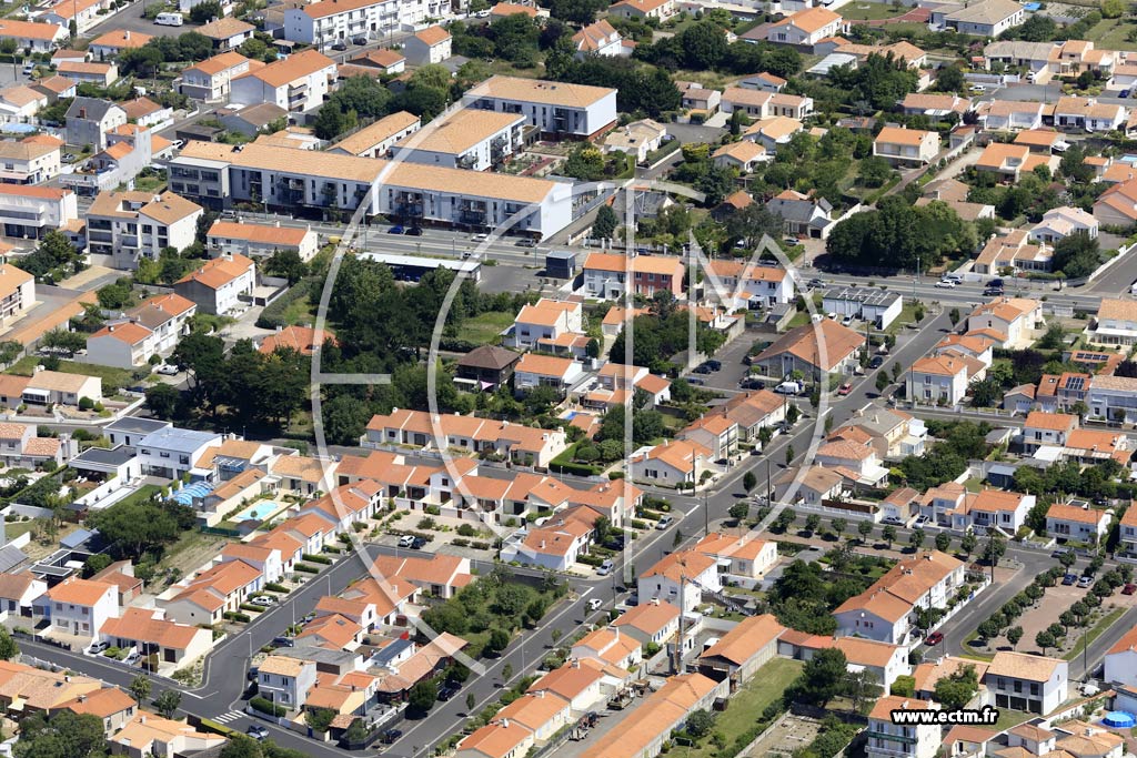 Photo arienne de Le Chteau-d'Olonne (la Marcellire)
