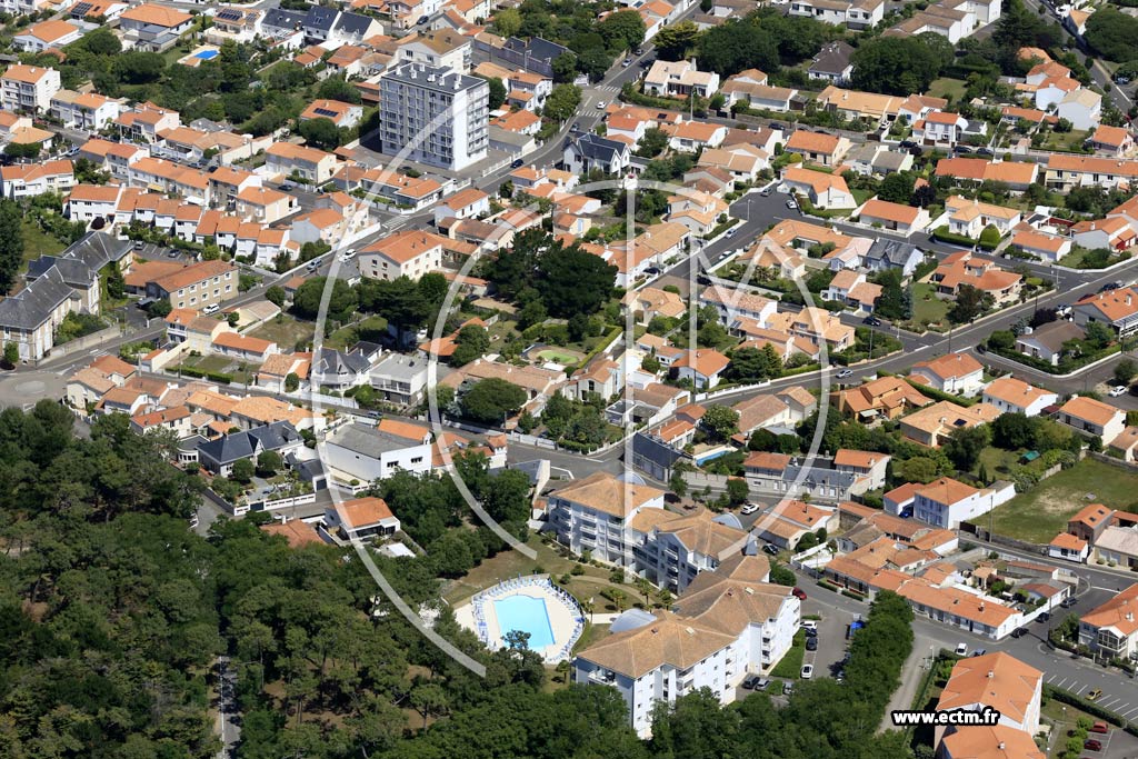 Photo arienne de Le Chteau-d'Olonne (la Marcellire)