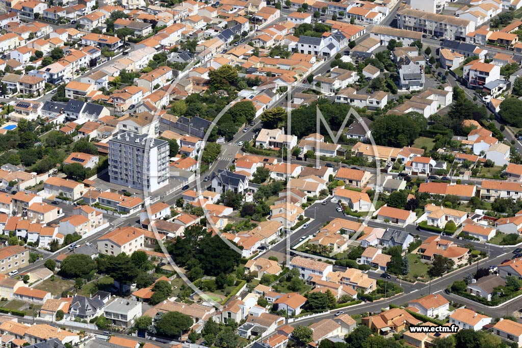 Photo arienne de Le Chteau-d'Olonne (la Marcellire)
