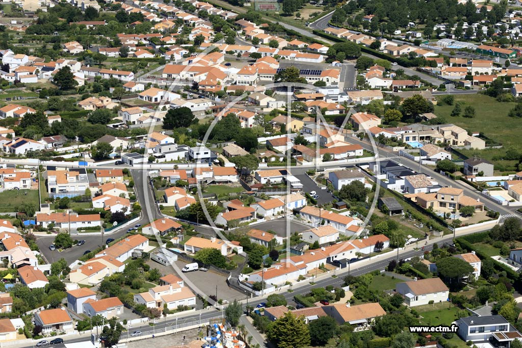 Photo arienne de Le Chteau-d'Olonne (la Pironnire)