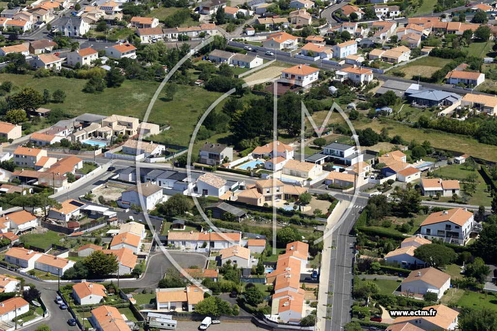 Photo arienne de Le Chteau-d'Olonne (la Pironnire)