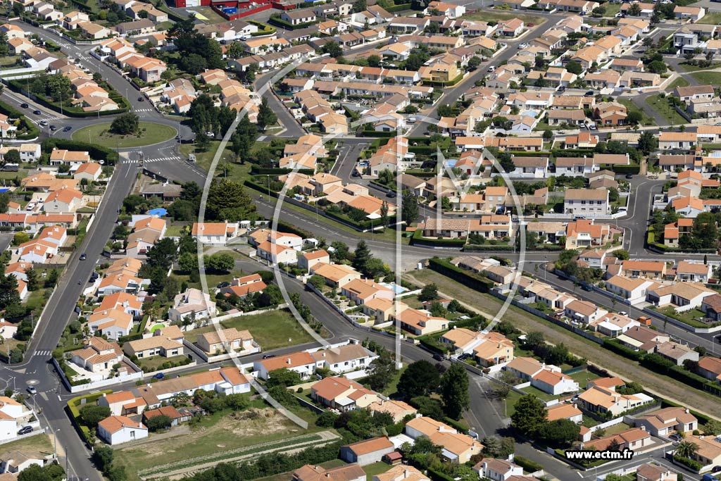 Photo arienne de Le Chteau-d'Olonne (la Pironnire)