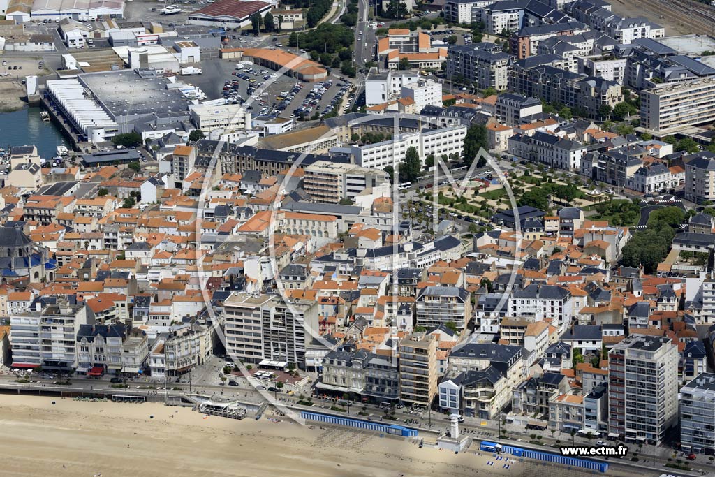 Photo arienne de Les Sables-d'Olonne