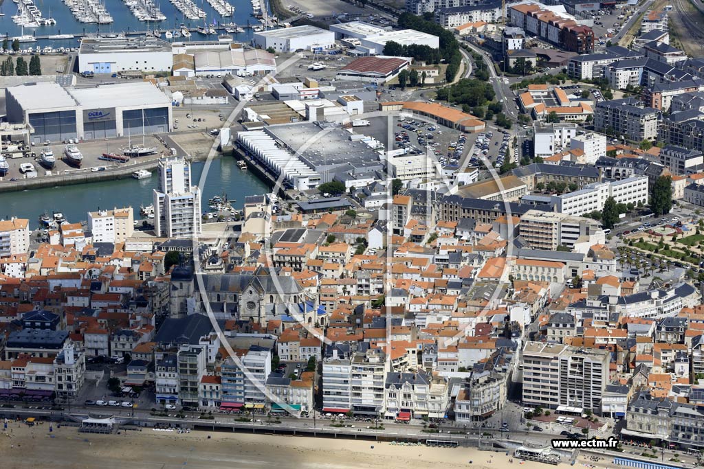 Photo arienne de Les Sables-d'Olonne