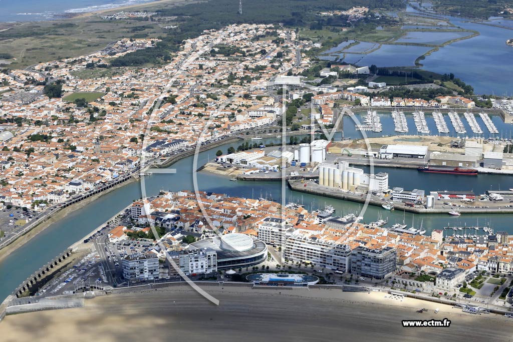 Photo arienne de Les Sables-d'Olonne