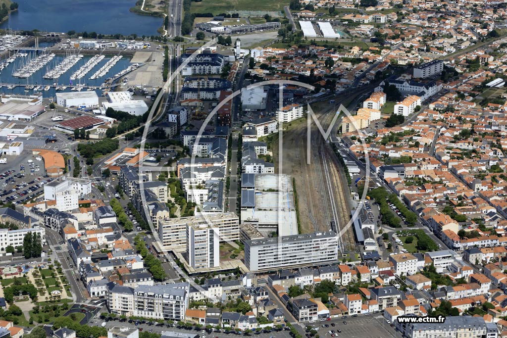Photo arienne de Les Sables-d'Olonne
