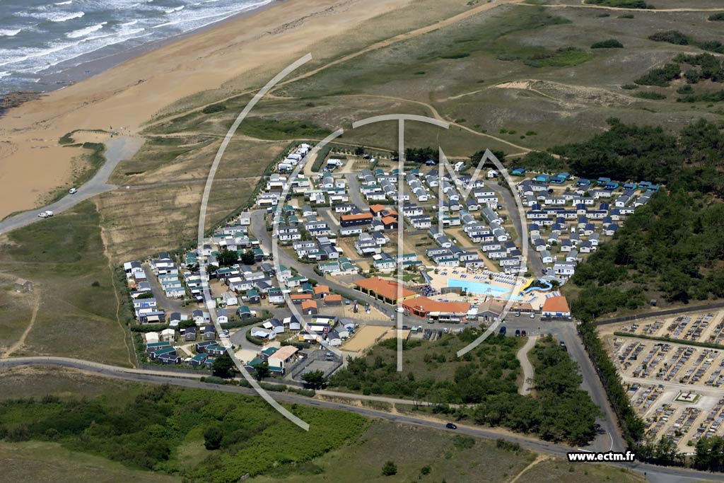 Photo arienne de Les Sables-d'Olonne (la Dune des Sables)