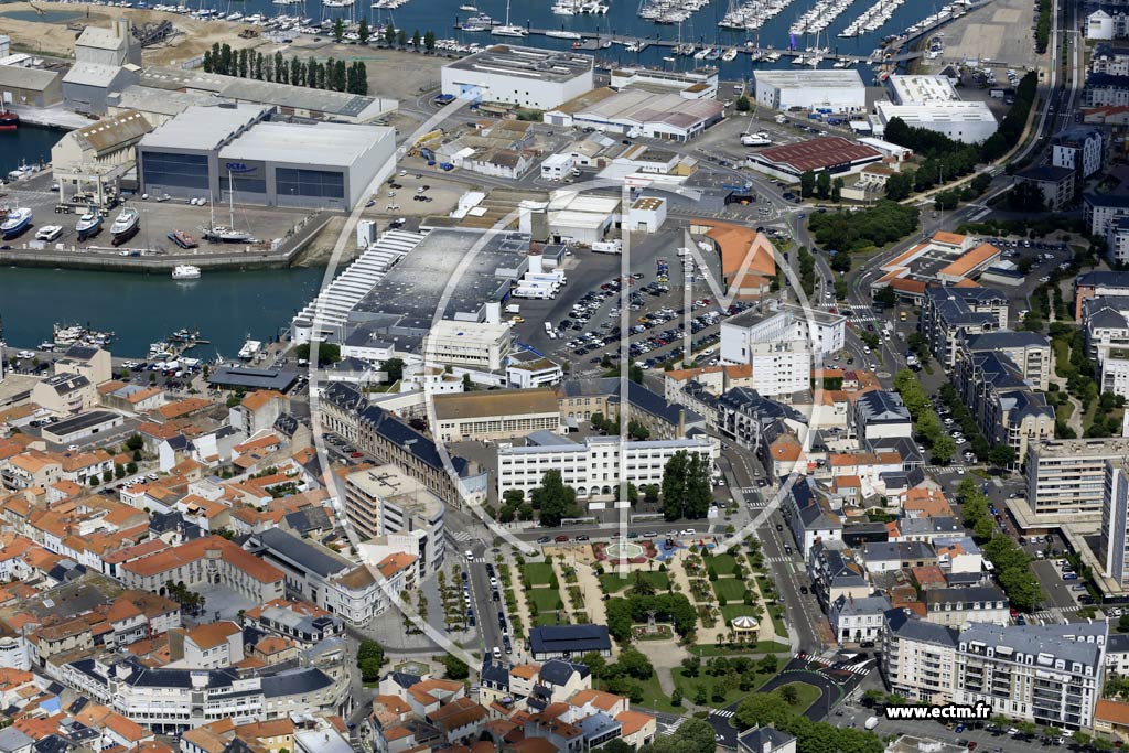 Photo arienne de Les Sables-d'Olonne (la Gare)