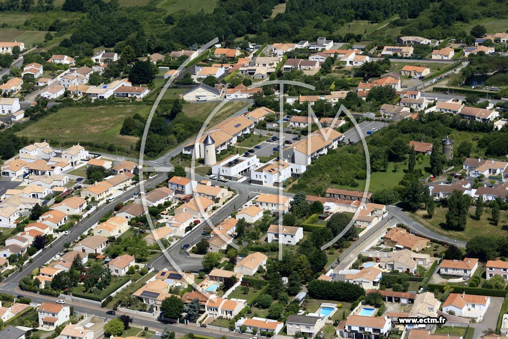 Photo arienne de Olonne-sur-Mer