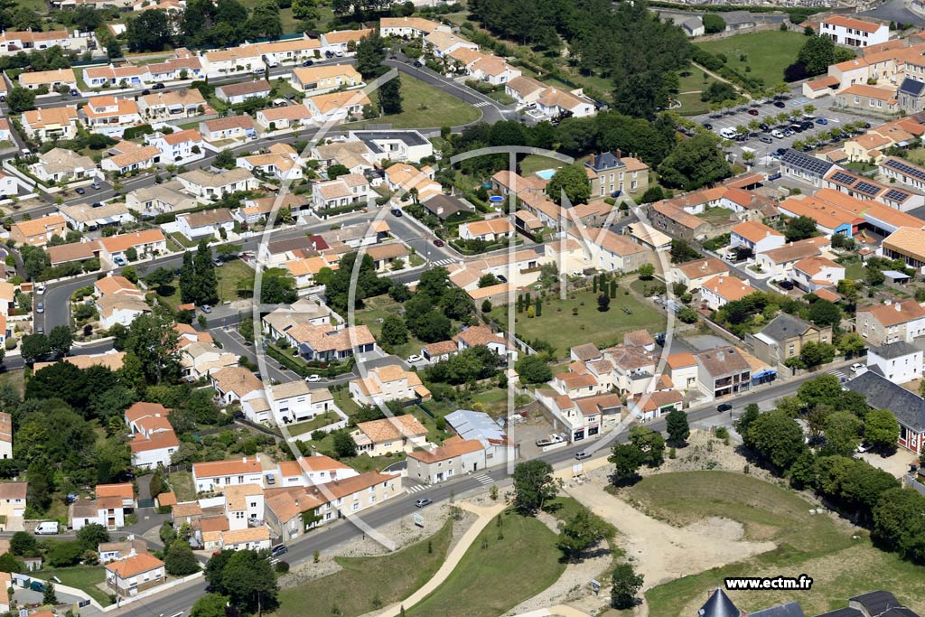 Photo arienne de Olonne-sur-Mer