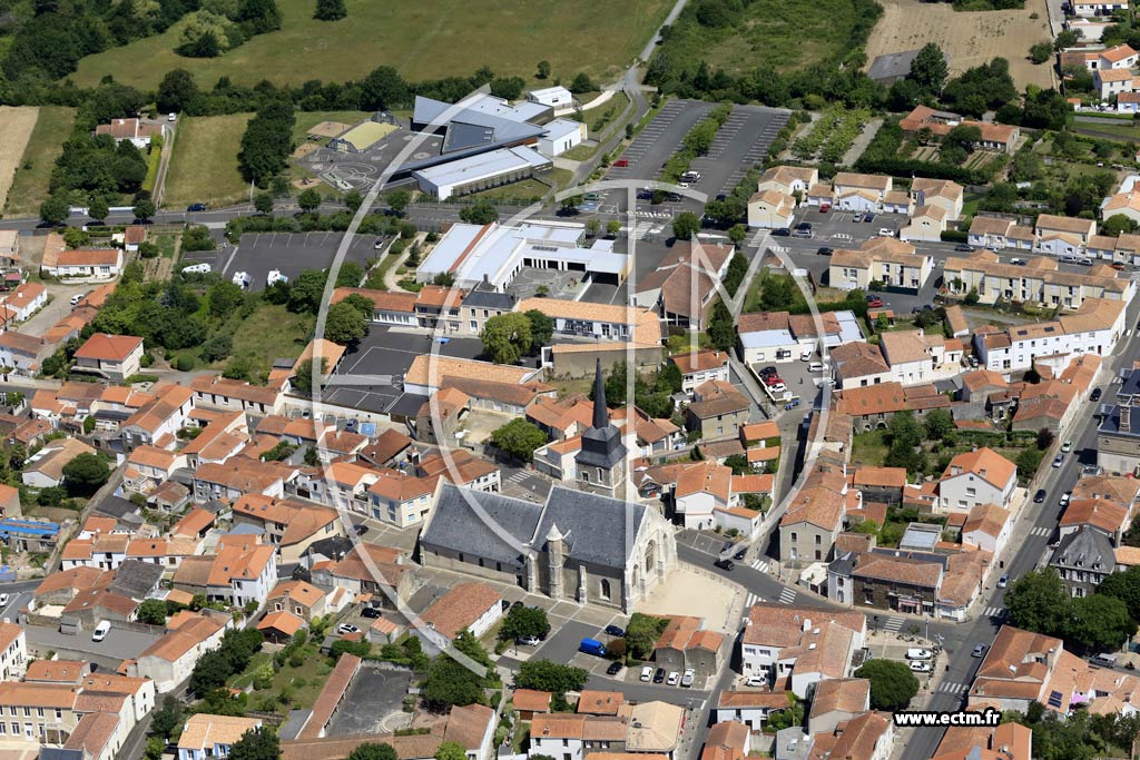 Photo arienne de Olonne-sur-Mer