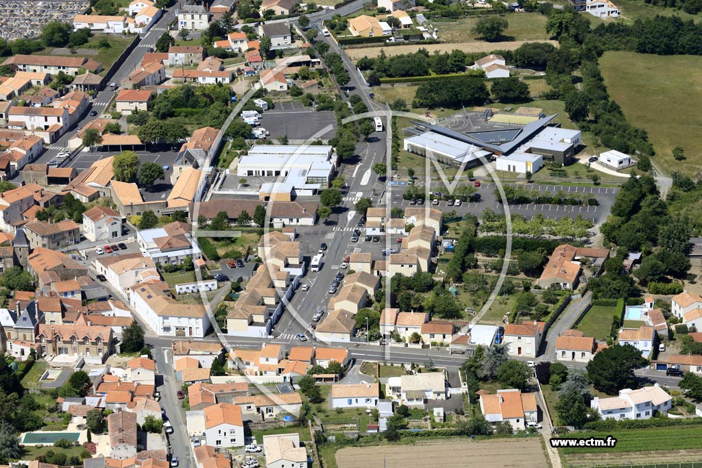 Photo arienne de Olonne-sur-Mer