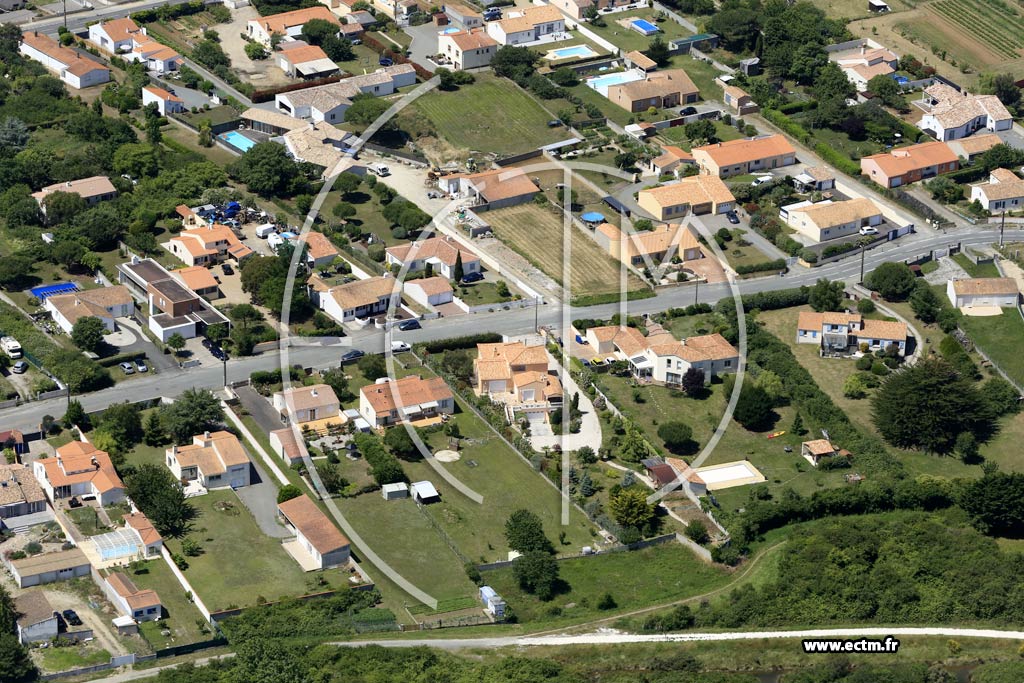 Photo arienne de Olonne-sur-Mer (Champclou)