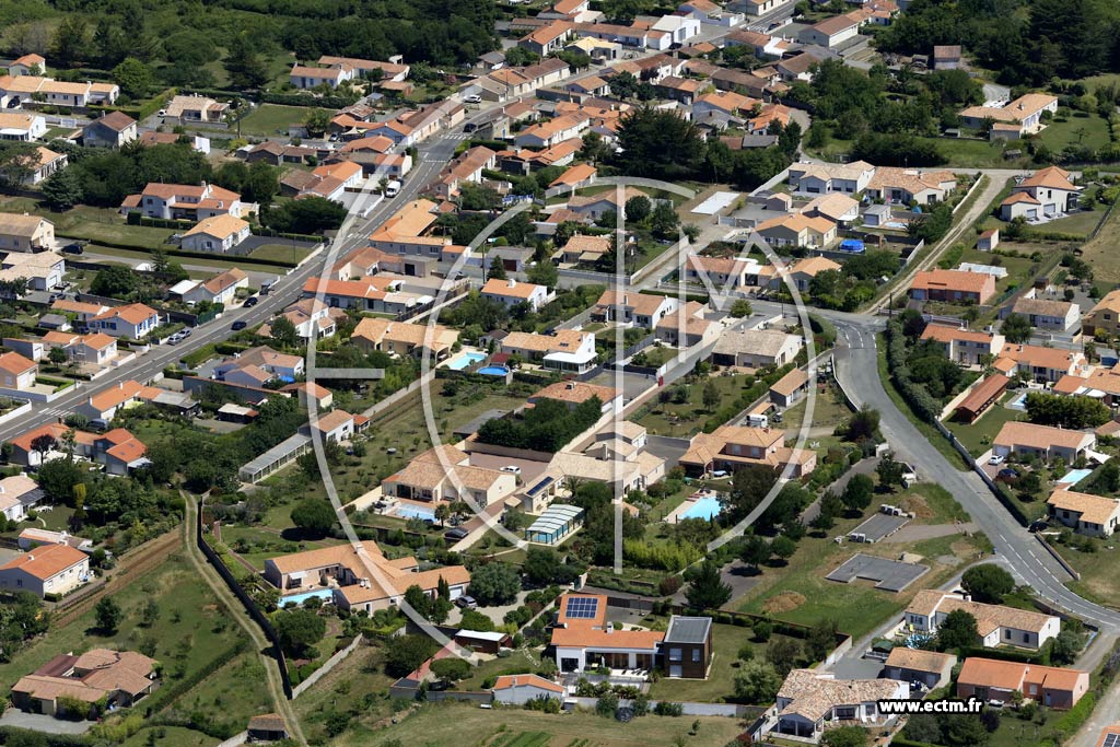 Photo arienne de Olonne-sur-Mer (Champclou)
