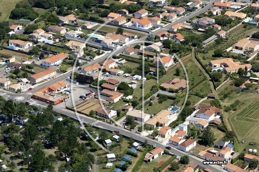 Photo arienne de Olonne-sur-Mer (Champclou)