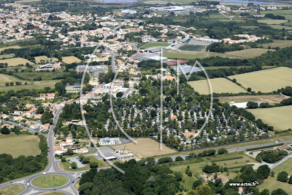 Photo arienne de Olonne-sur-Mer (Gahou)