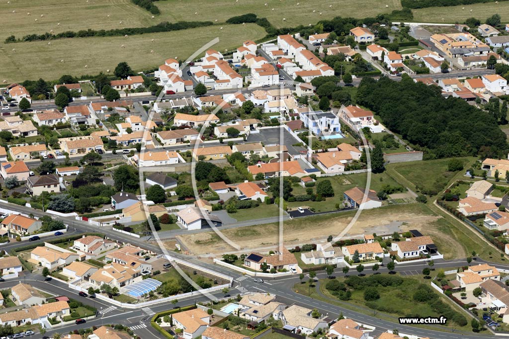 Photo arienne de Olonne-sur-Mer (Grandchamp)