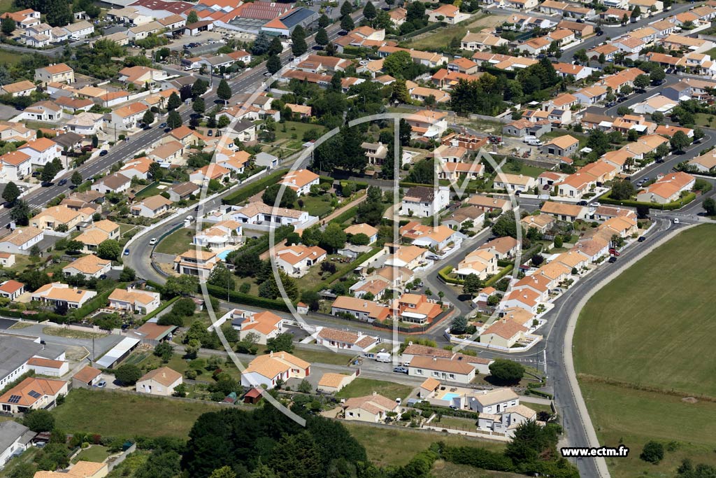 Photo arienne de Olonne-sur-Mer (Grandchamp)