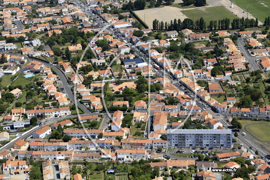 Photo arienne de Olonne-sur-Mer (la Garlire)