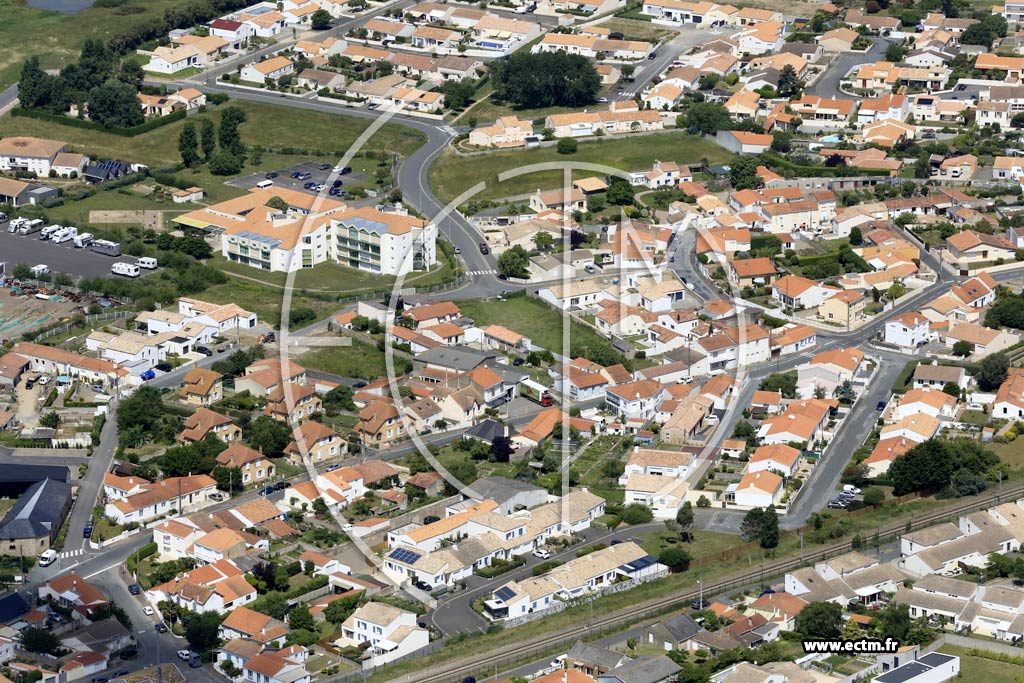 Photo arienne de Olonne-sur-Mer (la Garlire)