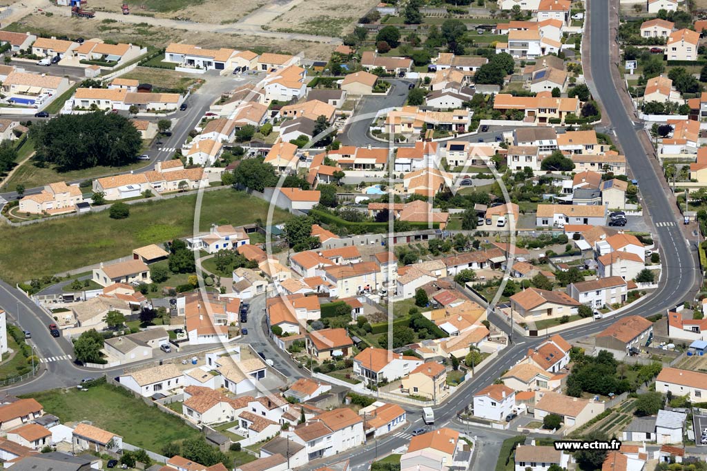 Photo arienne de Olonne-sur-Mer (la Garlire)