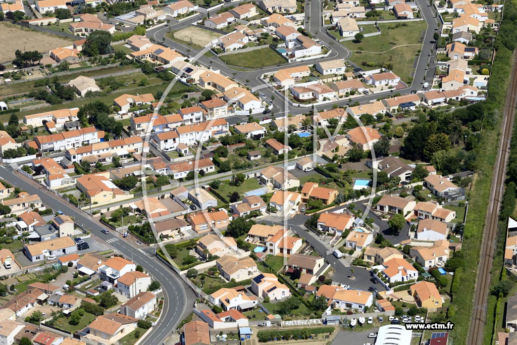 Photo arienne de Olonne-sur-Mer (la Garlire)