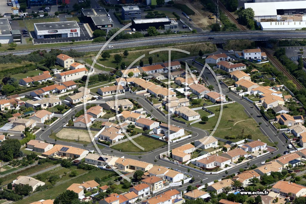 Photo arienne de Olonne-sur-Mer (la Garlire)