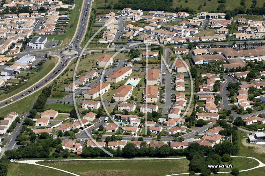 Photo arienne de Olonne-sur-Mer (la Garnauderie)
