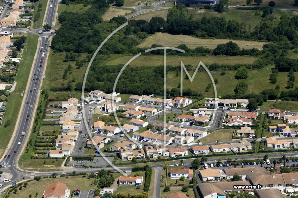 Photo arienne de Olonne-sur-Mer (la Garnauderie)